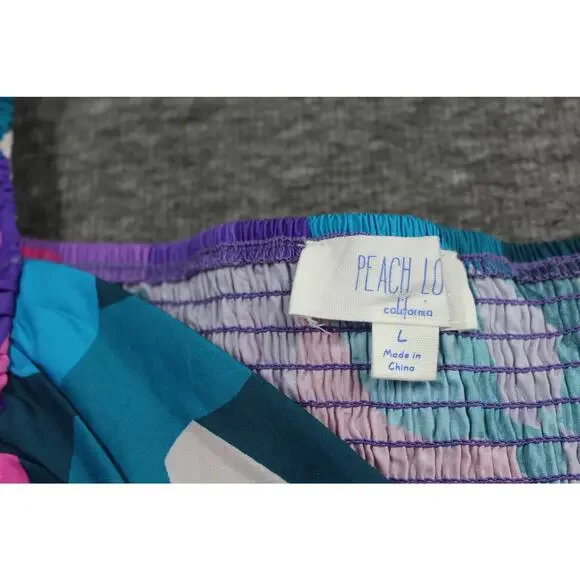 Peach Love California Colorful Camo Mini Dress - Picture 6 of 8